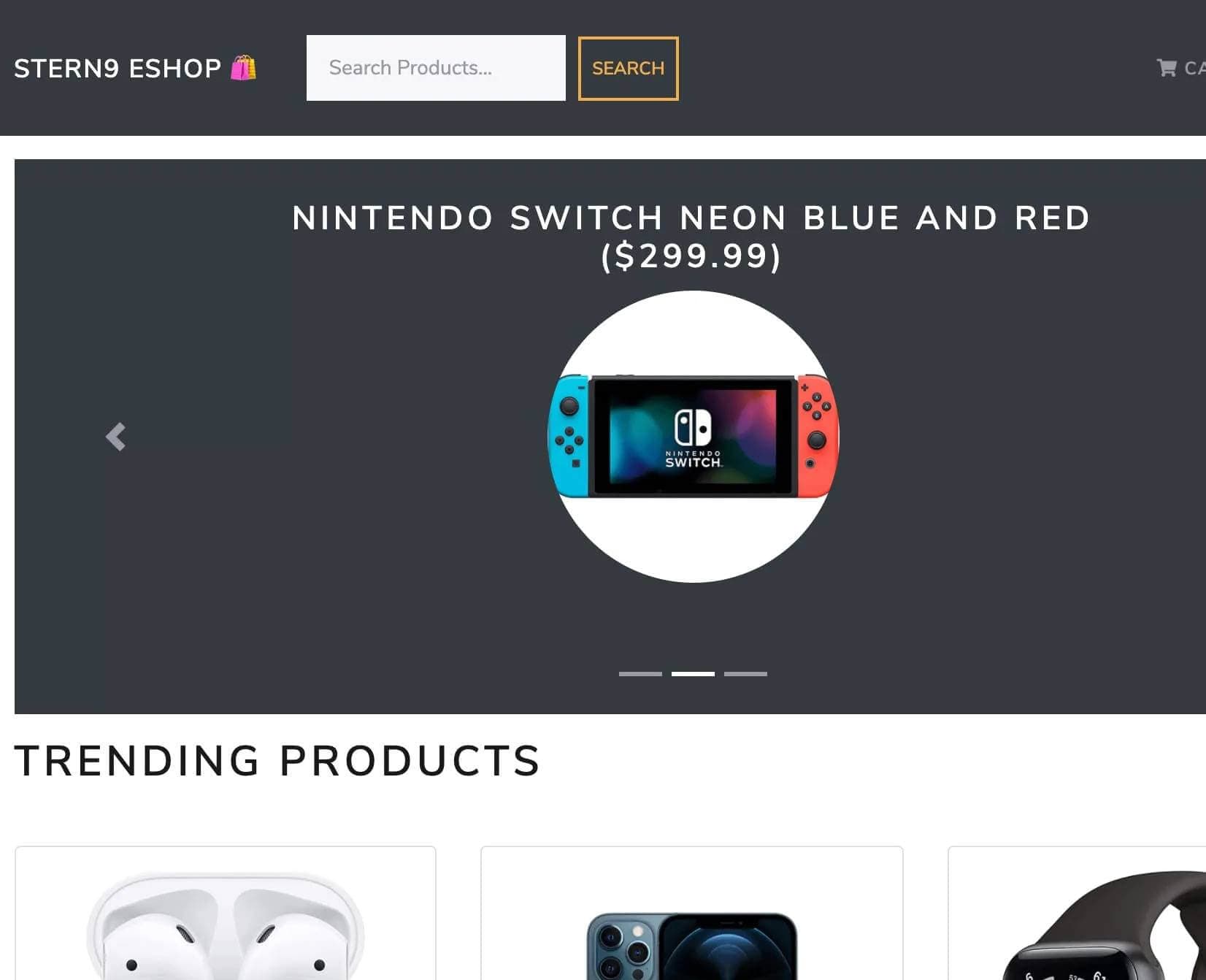 eCommerce App preview